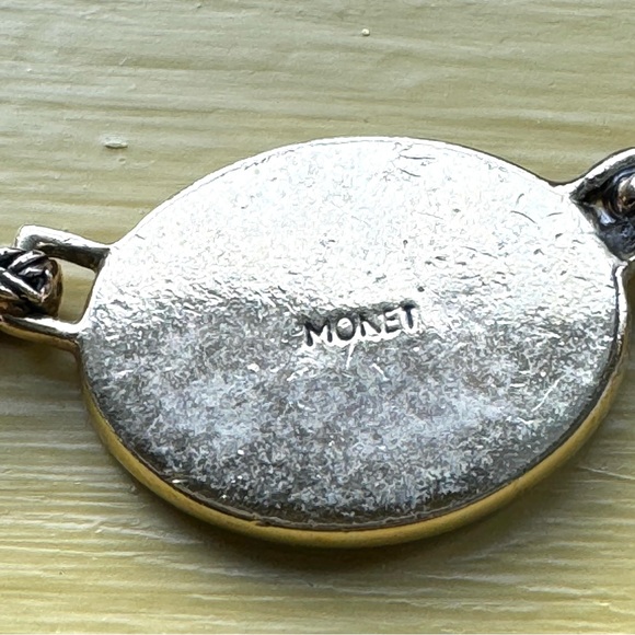 Vintage Monet Chain Link Necklace - Picture 3 of 10